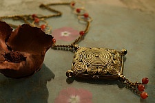 प्रभा ✺ Brass Necklace { 4 }